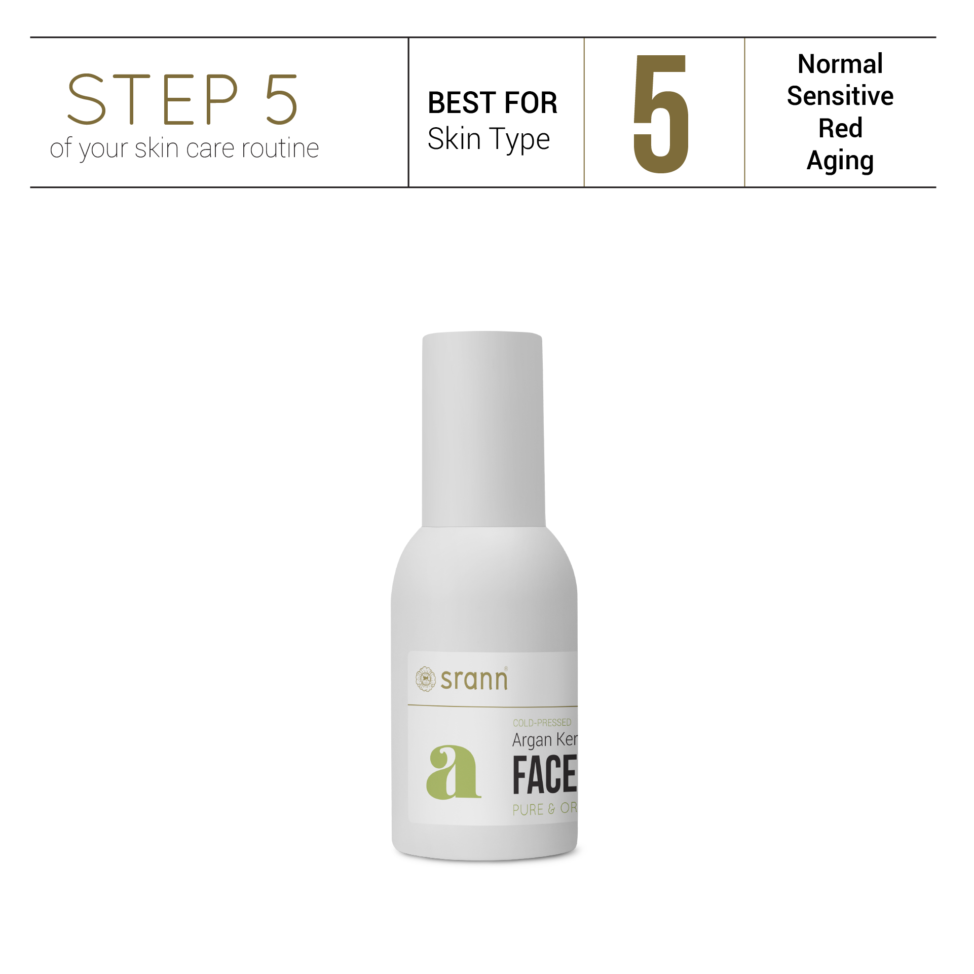 Argan Kernel FACE OIL - SRANN