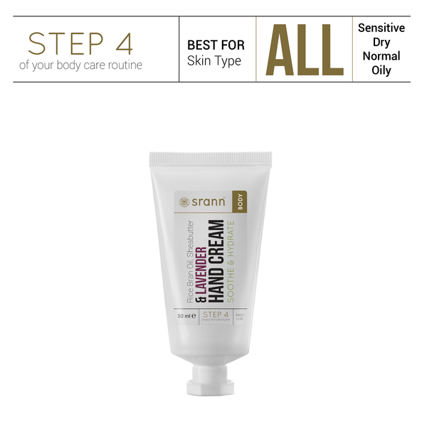 Rice Bran Oil & Shea Butter HAND CREAM – SRANN